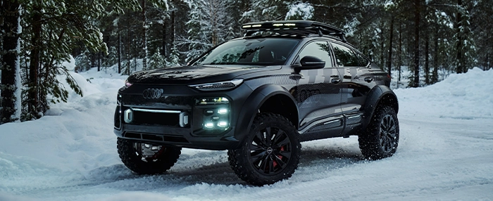 Audi Q6 e-tron offroad