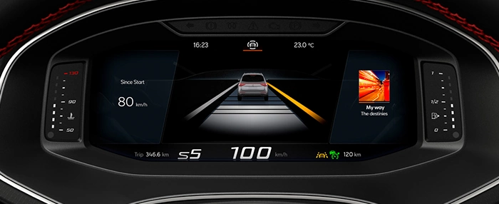 Lane Assist in de auto