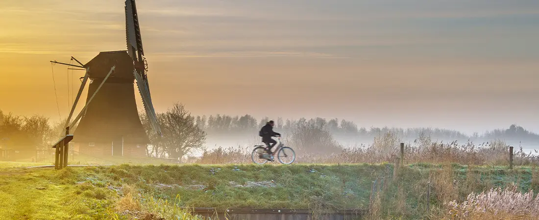 fietsroutes in Groningen