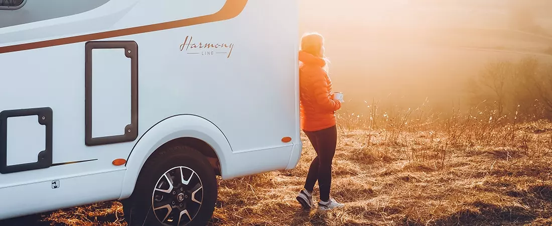 Camper huren in de herfst