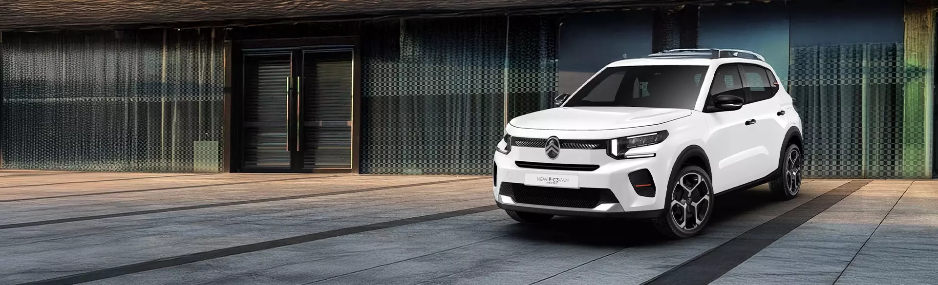 De nieuwe Citroën ë-C3 Van