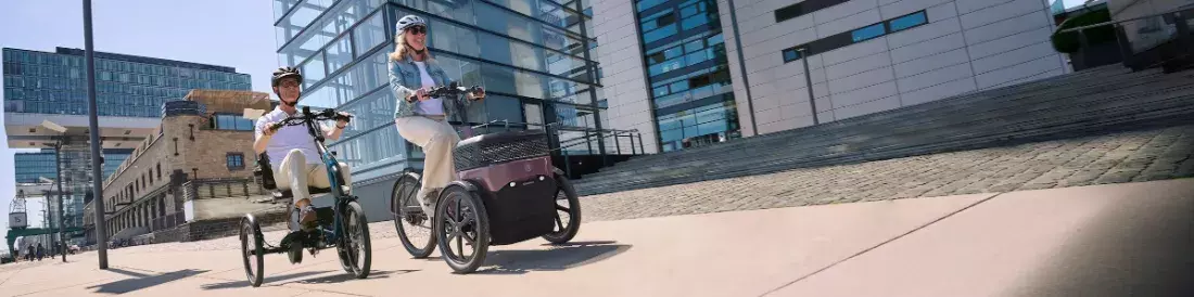 vanRaam Thuja en Easy Rider Compact aangepaste fietsen