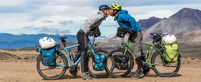 Fietsvakantie met in de bergen met bepakking