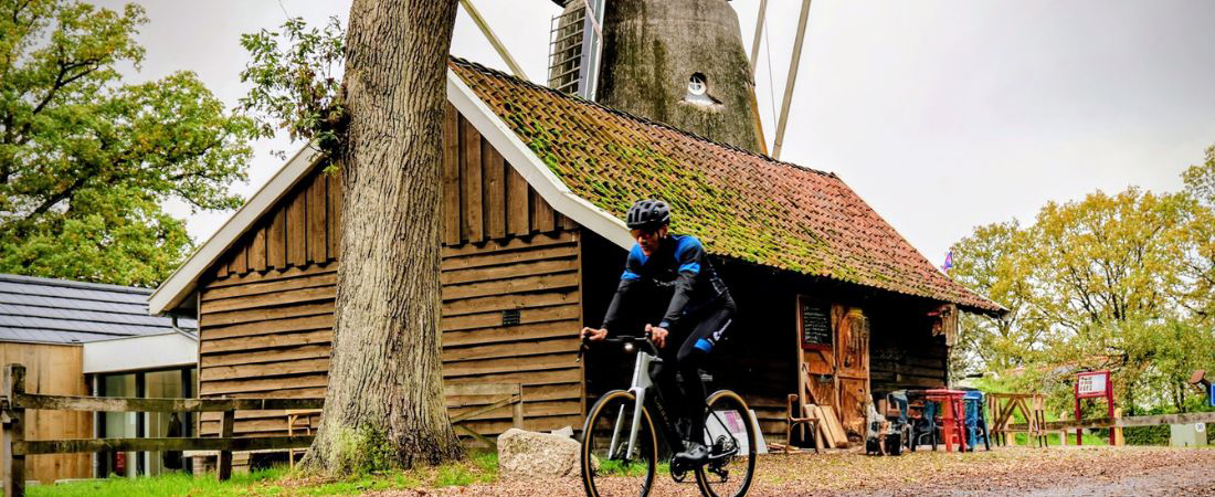 Cannondale Synapse testrit Broekhuis bij Lonneker Molen
