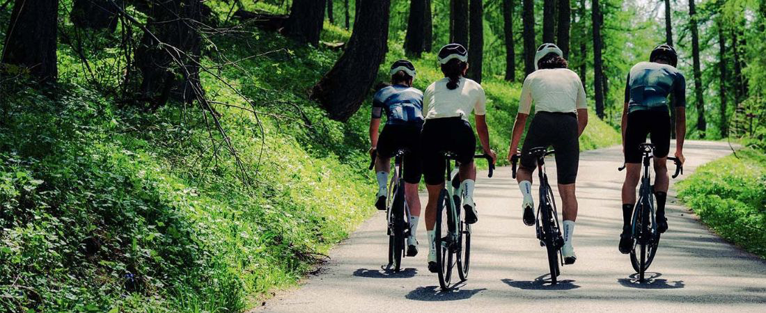 Scott Addict endurance bike groepsrit