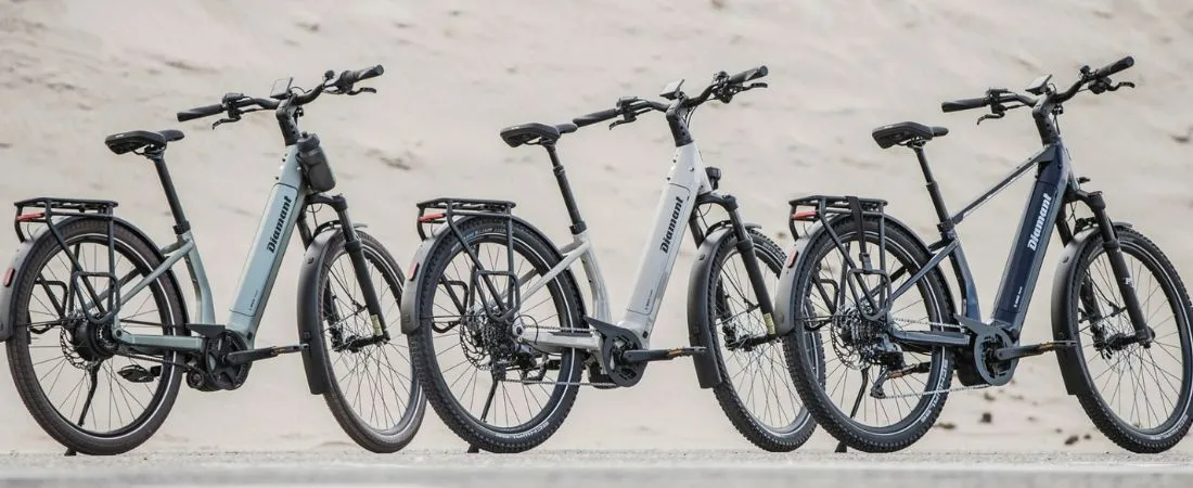 Diamant Suvea modellen naast elkaar