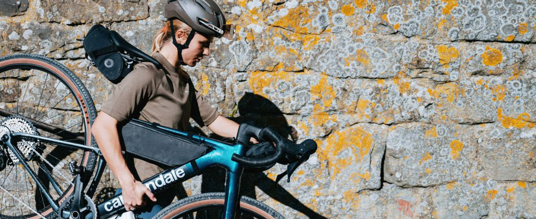 Cannondale Topstone met bikepacking tassen