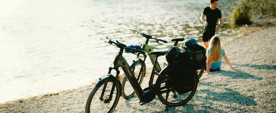 Cannondale Tesoro action Zermatt-Chamonix