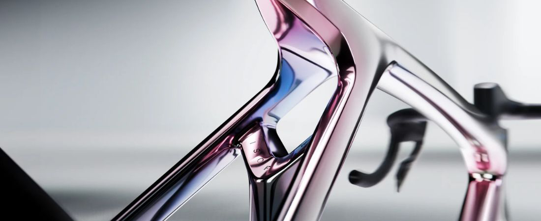 Trek Madone IsoFlow gen 2 on Interstellar colored bike