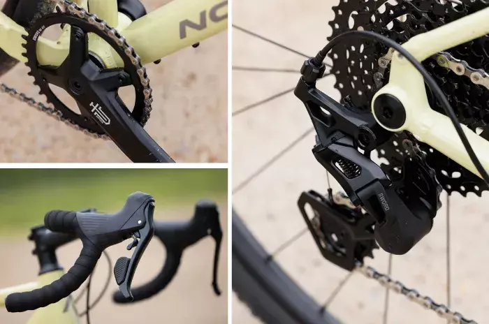 microSHIFT Sword Black op gravelbike