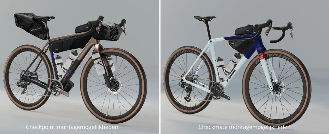 Trek Checkmate vs. Checkpoint mounting options