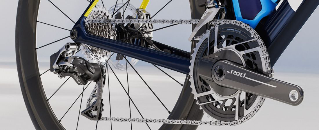 SRAM RED groepset op racefiets