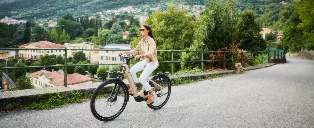 Liv Allure E+ comfort touring e-bike lady