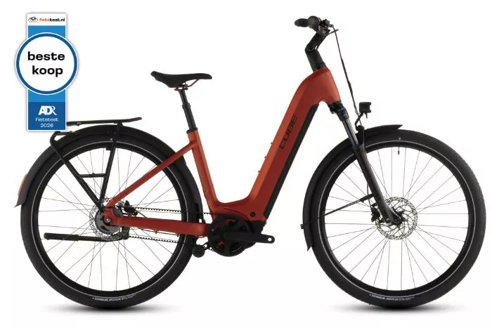 Cube Touring Hybrid Comfort SLX 800 Beste Koop in AD Fietstest 2026