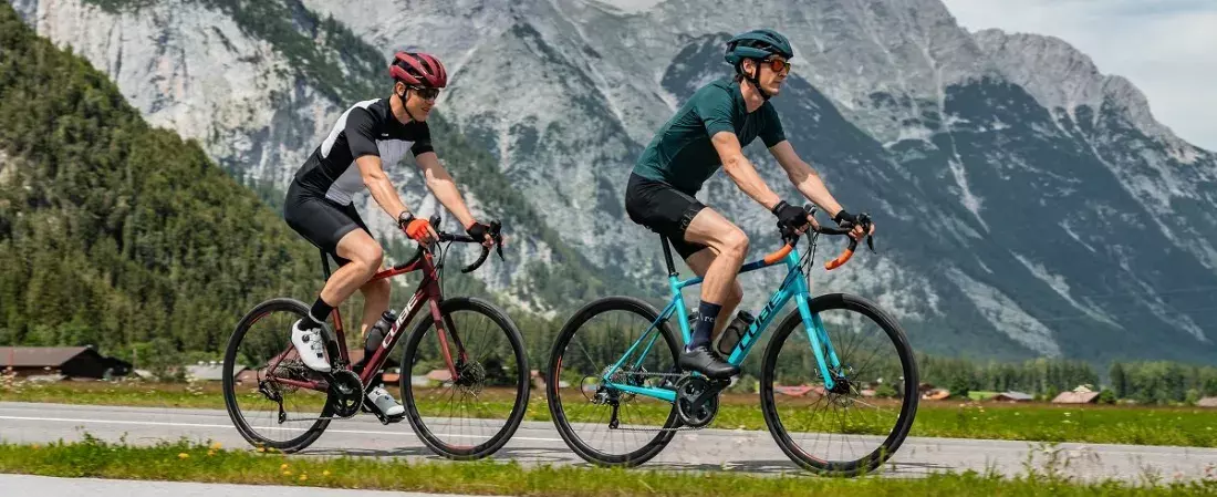 Beginnen met wielrennen op een Cube Attain