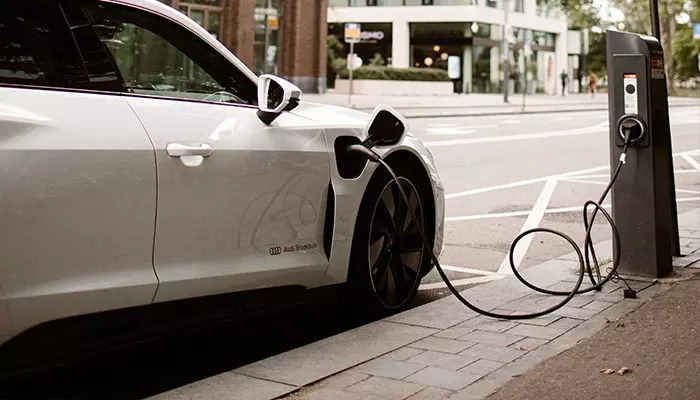 Elektrische auto opladen