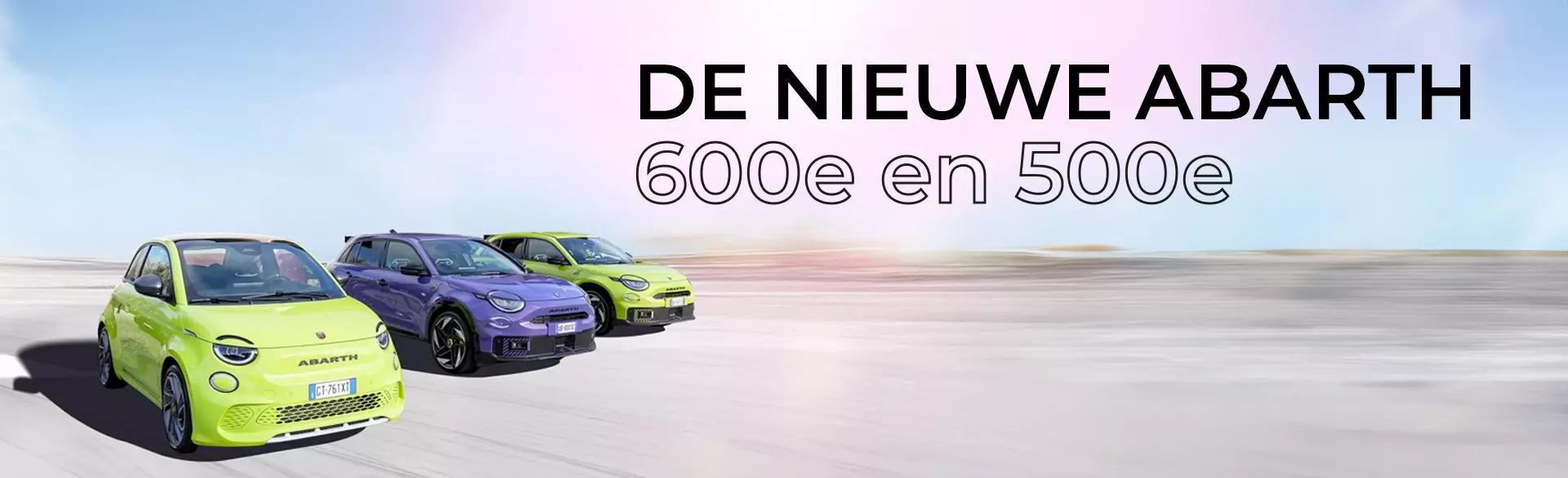 De nieuwe Abarth 600e en 500e