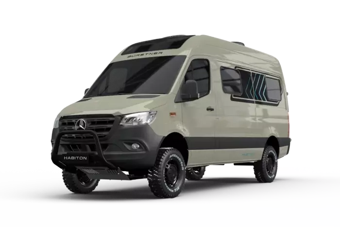 Bürstner Habiton zijkant