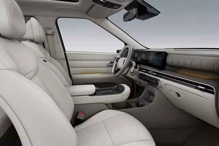 Binnenkant van de Hyundai Nexo